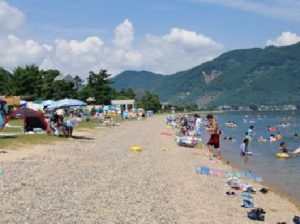 マキノサニービーチ水泳場！駐車場と車でのアクセス方法は？